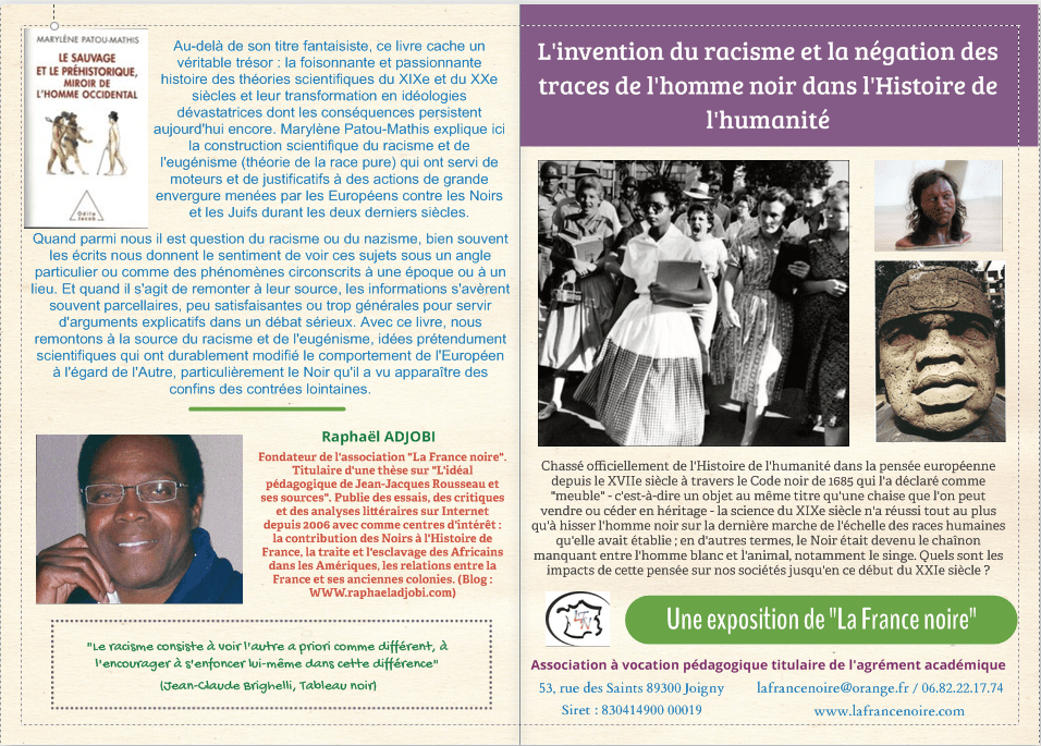 Dépliant N°3 Le racisme