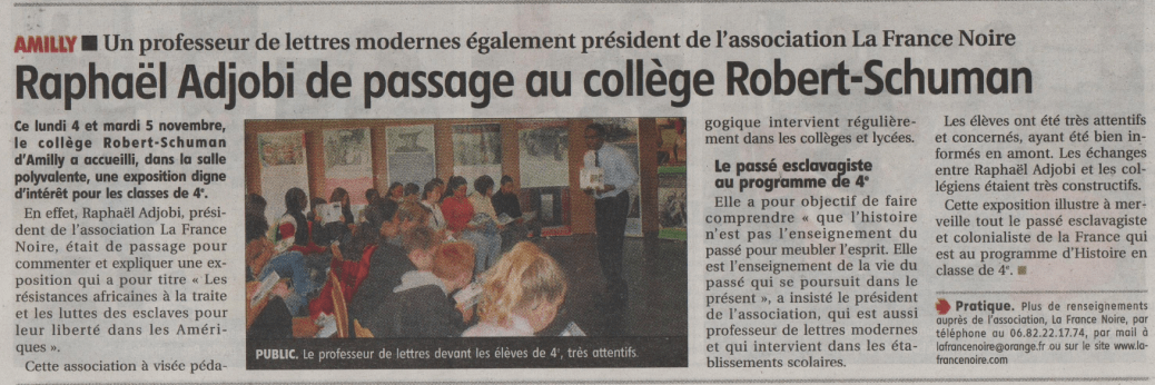 Raphaël ADJOBI à Amilly