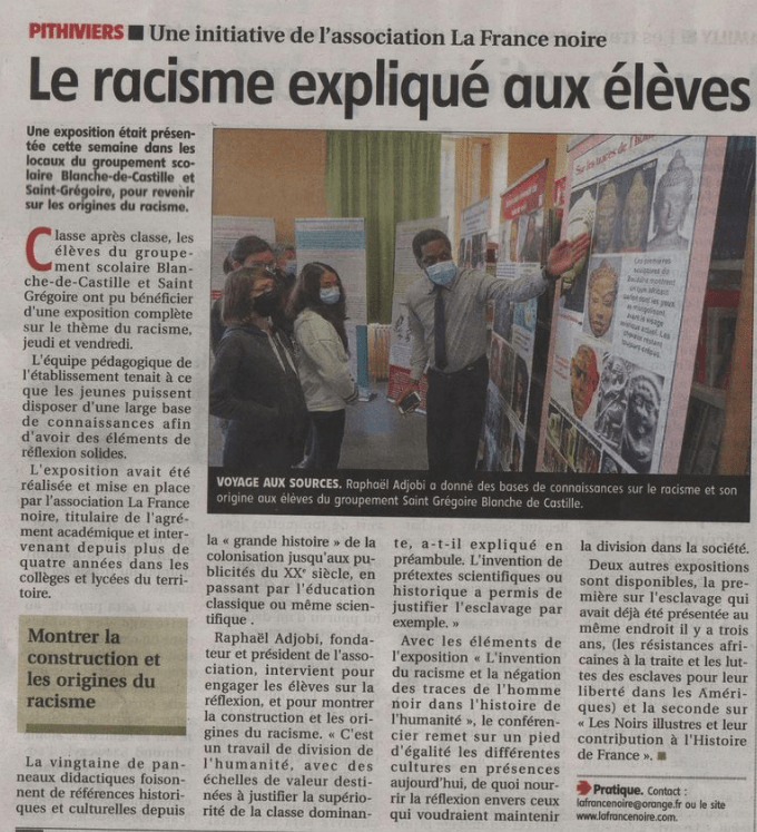 Pithiviers Article journal