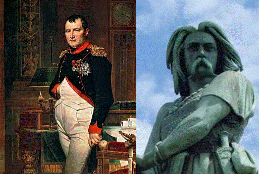 Napoléon et Vercingétorix