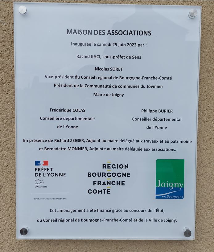 Maison asso inaug. 2