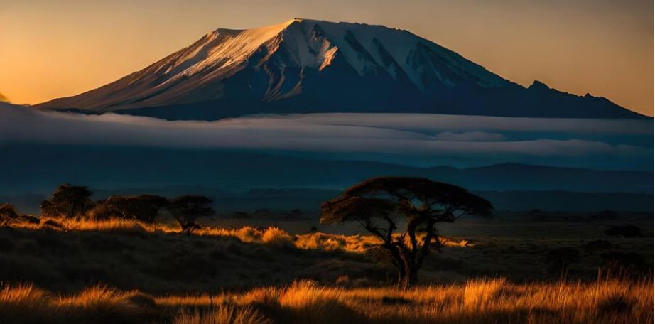 Kilimandjaro Coucher du soleil