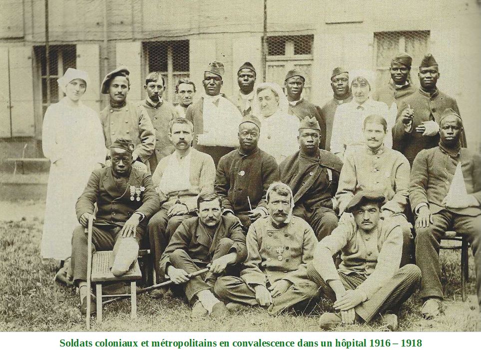 Meaux soldats en convalescence